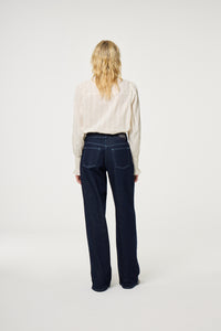 Lucy Wide Leg Jeans | Rinsed