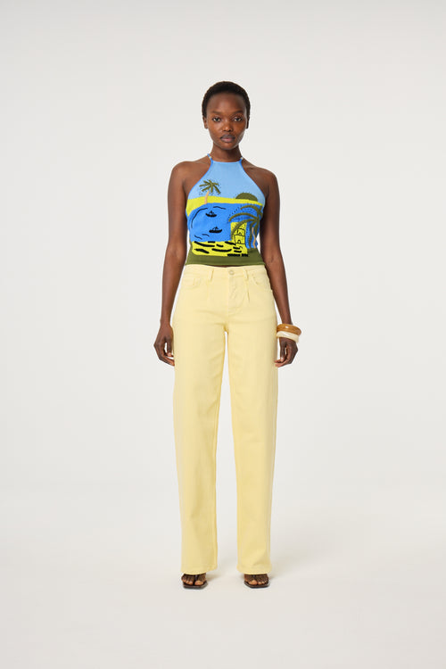 Lulu Loose Jeans | Lemon Meringue