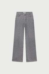 Thea Wide Leg Jeans | Faded Grey