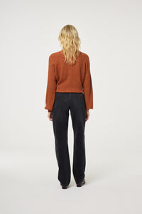 Marie Straight Leg Jeans | Black