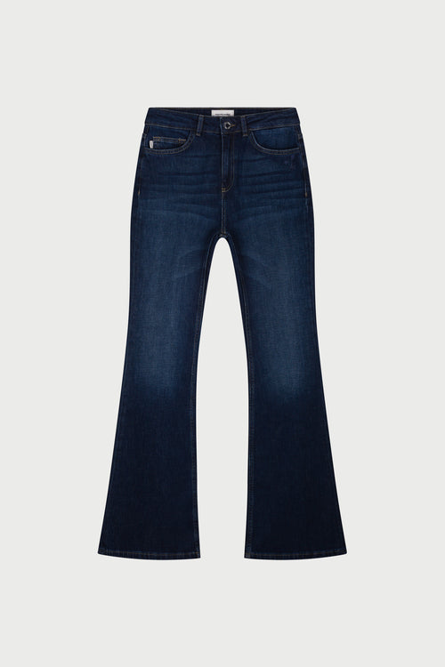 Eva Flare Jeans | Dark Indigo