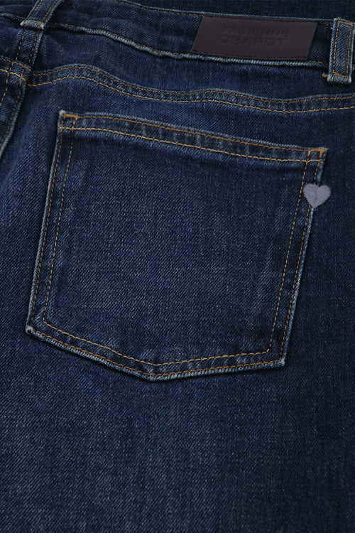 Eva Flare Jeans | Dark Indigo