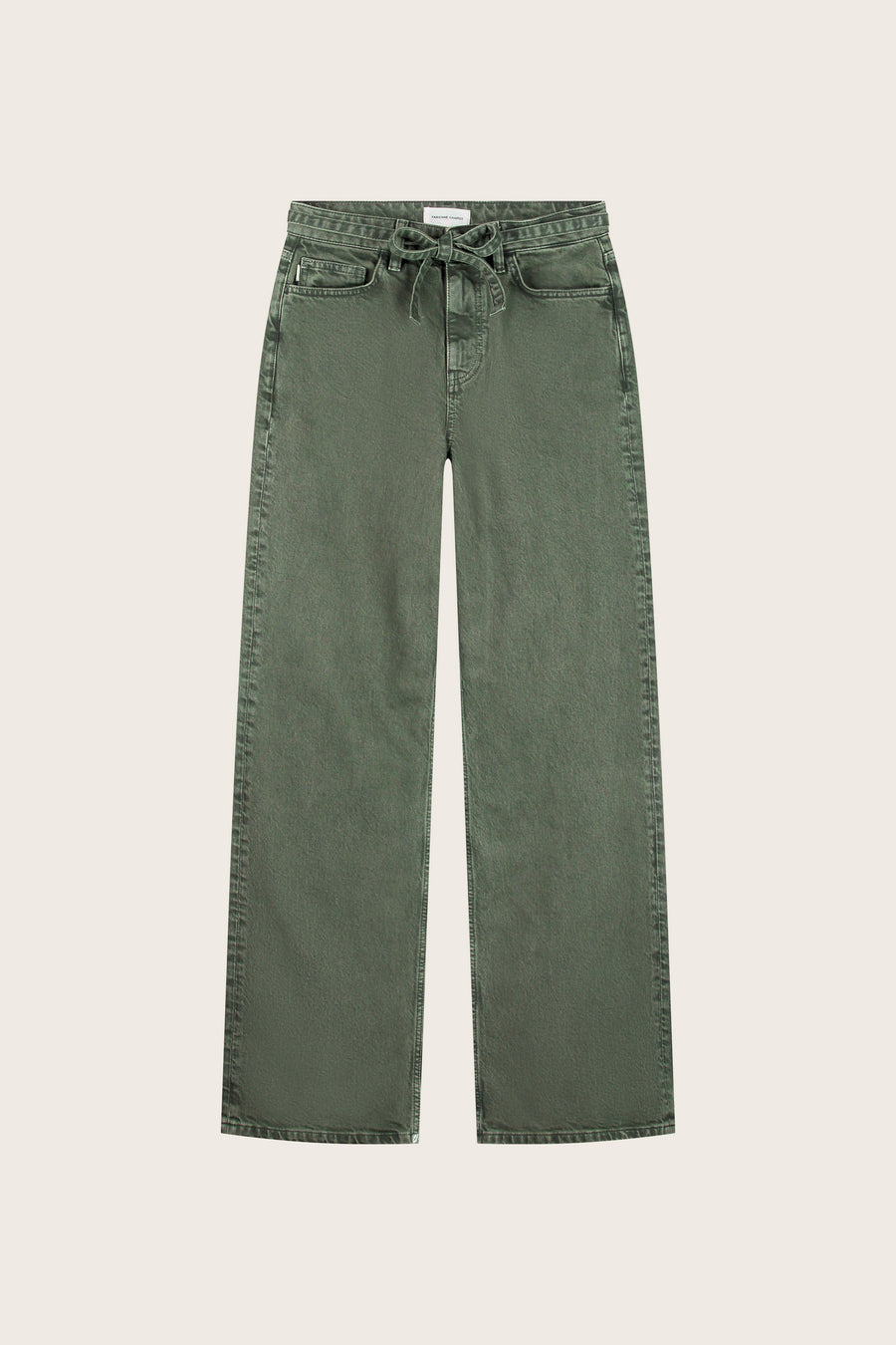 Zoe Boyfriend Jeans | Scarab Green