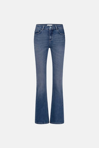 Eva Flare Jeans | Mid Blue