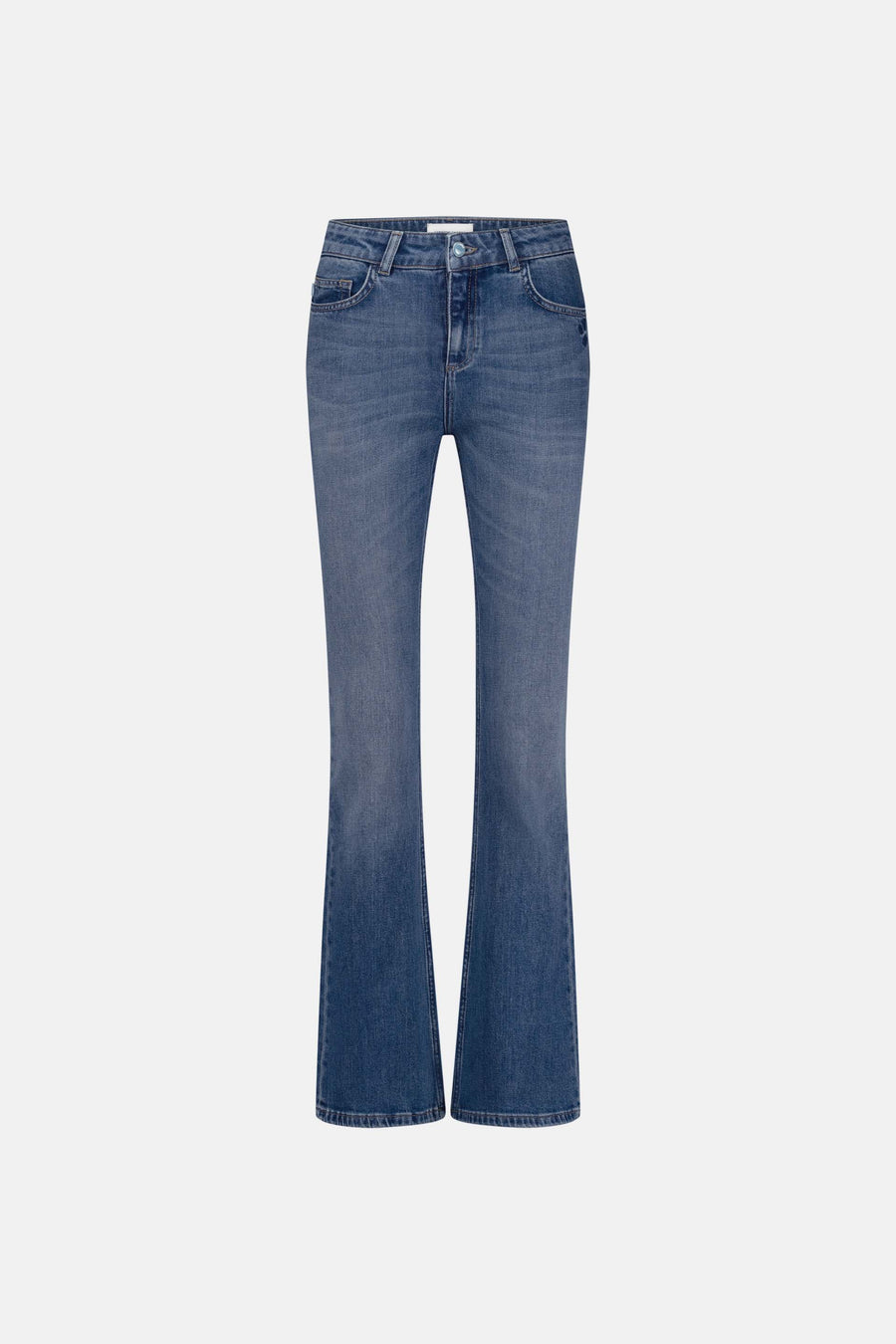 Eva Flare Jeans | Mid Blue