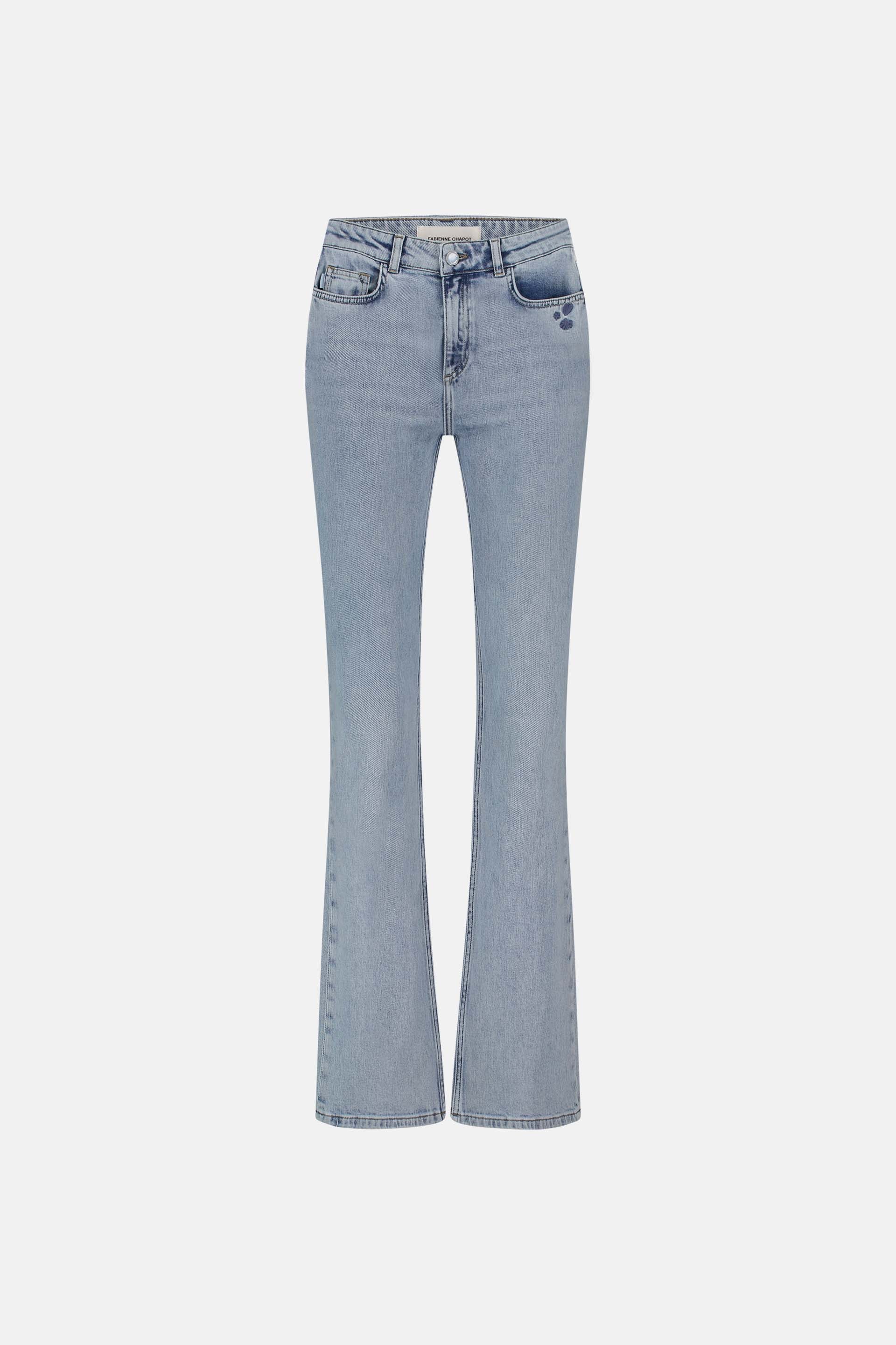 Eva Flare Jeans | Light Blue
