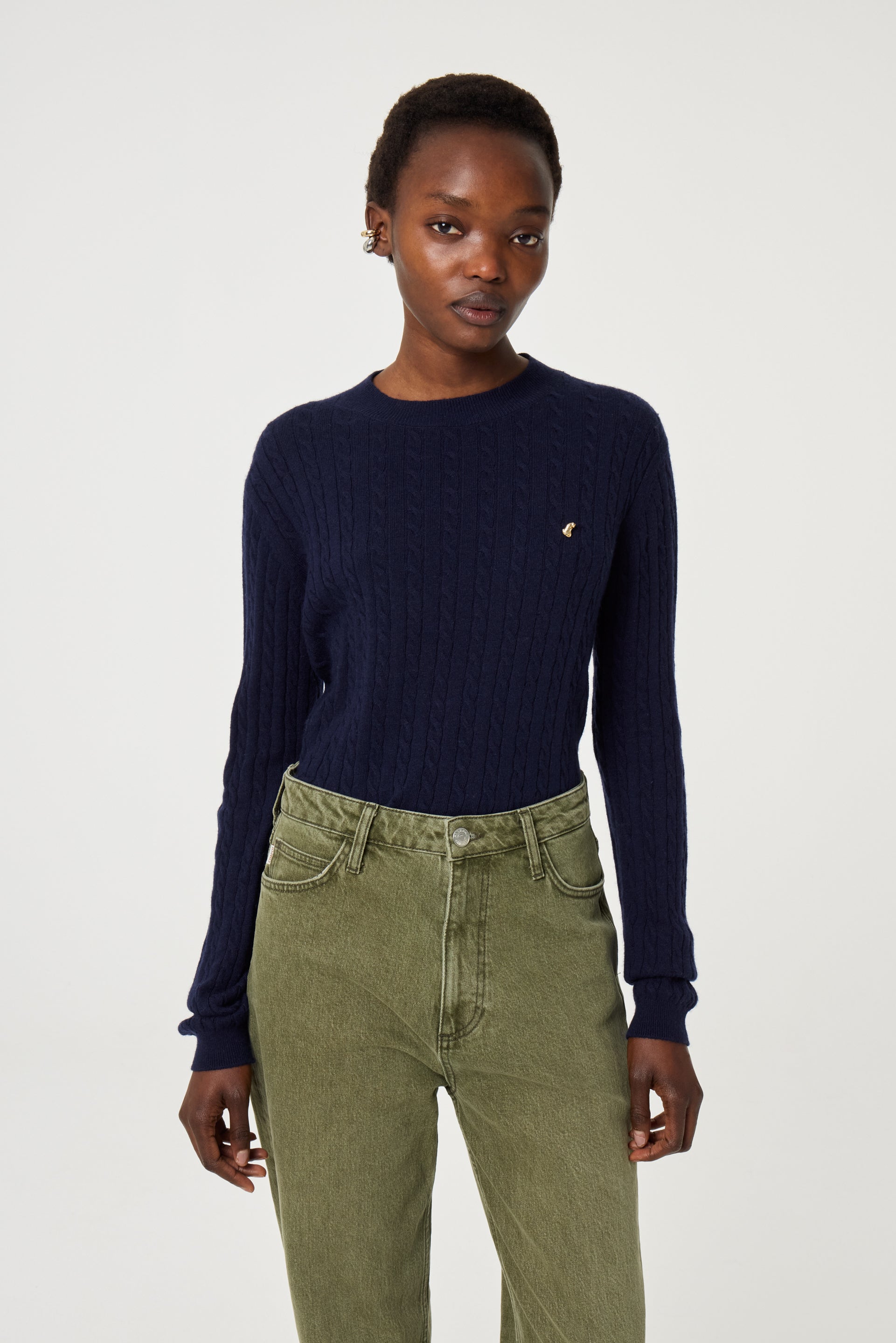 Charlotta Pullover | After Midnight Blue