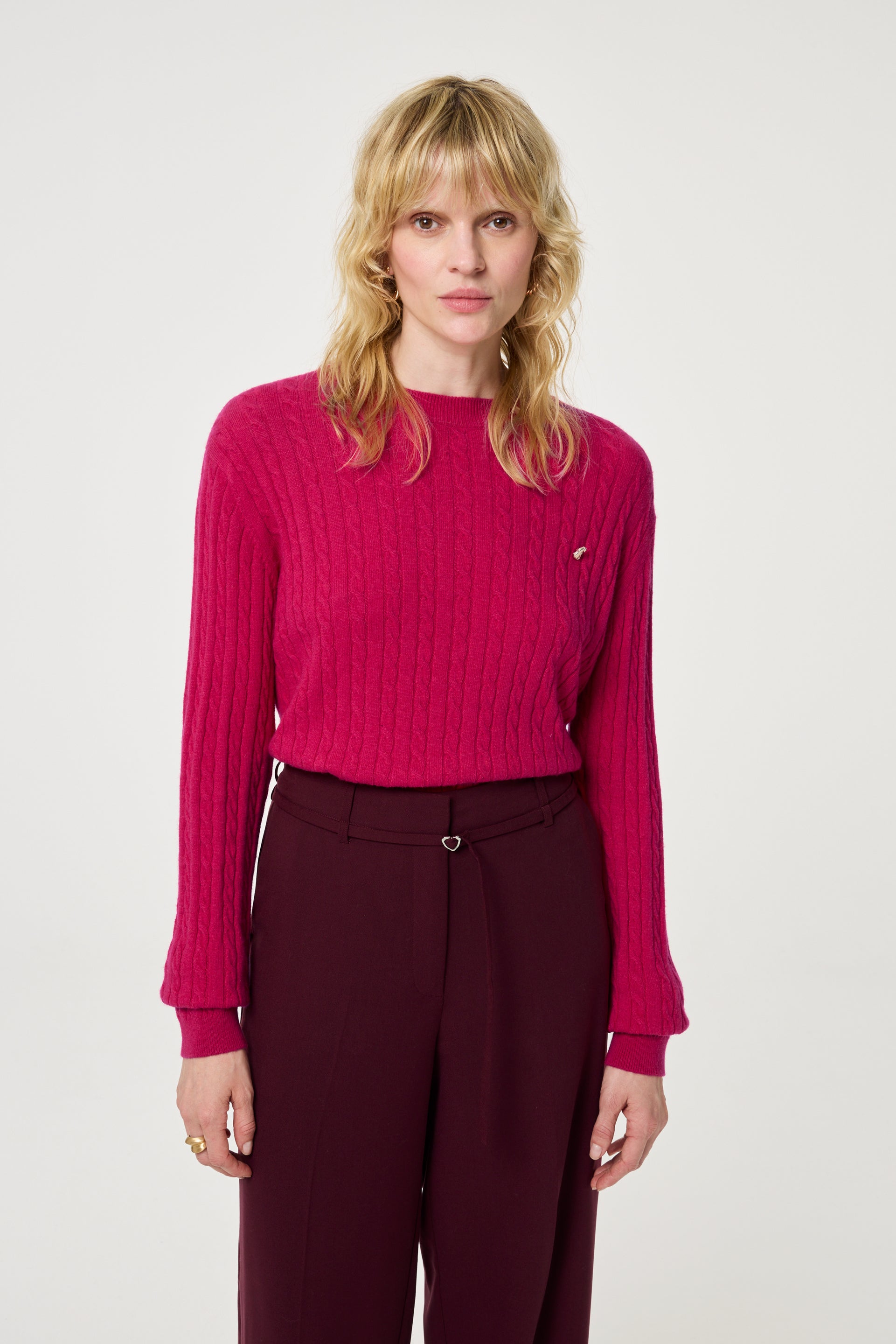 Charlotta Pullover | Lipstick Stain