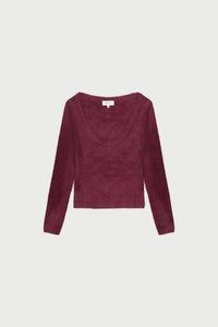 Kate Top | Deep Burgundy