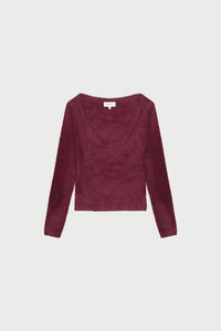 Kate Top | Deep Burgundy