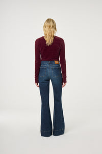 Kate Top | Deep Burgundy