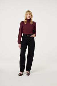 Molly Pullover | Deep Burgundy