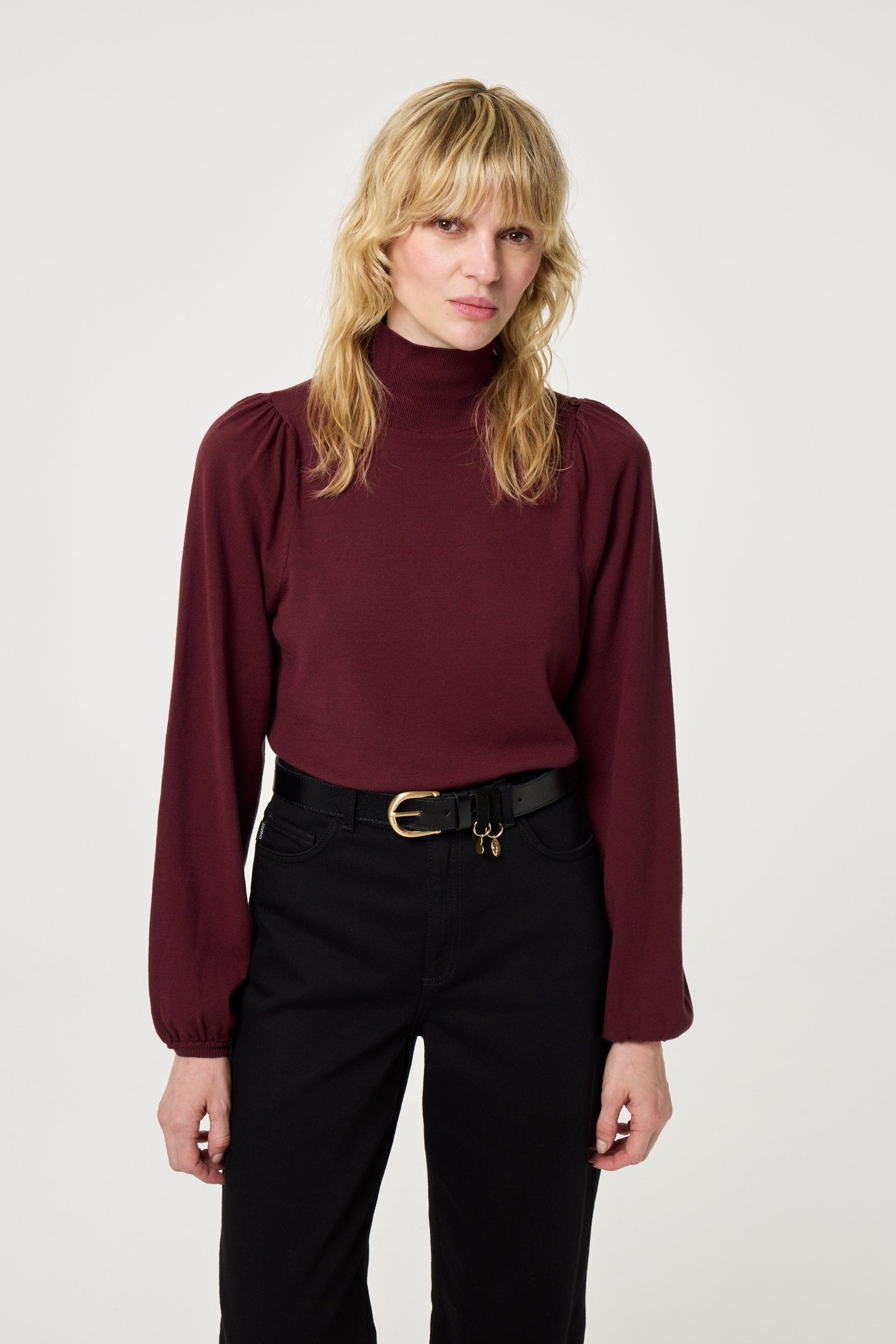 Molly Pullover | Deep Burgundy