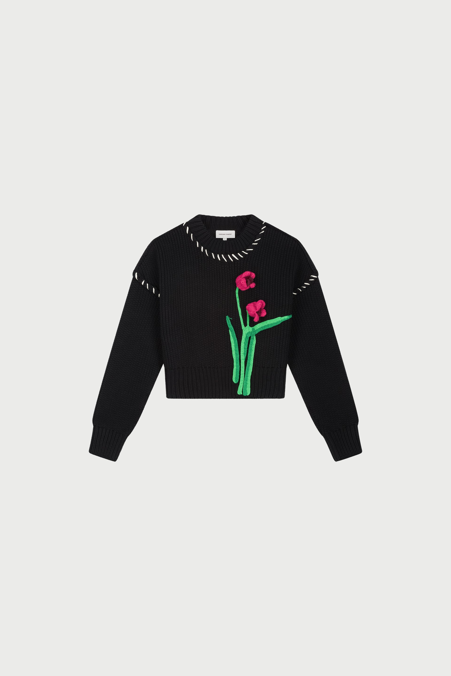 Tulip Pullover | Black