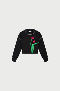 Tulip Pullover | Black