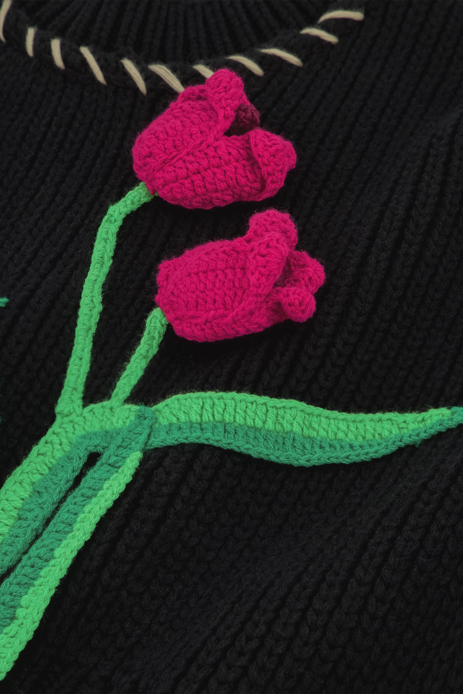 Tulip Pullover | Black