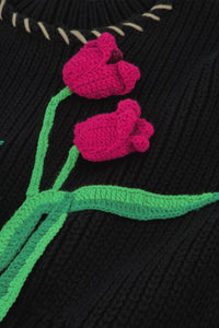 Tulip Pullover | Black