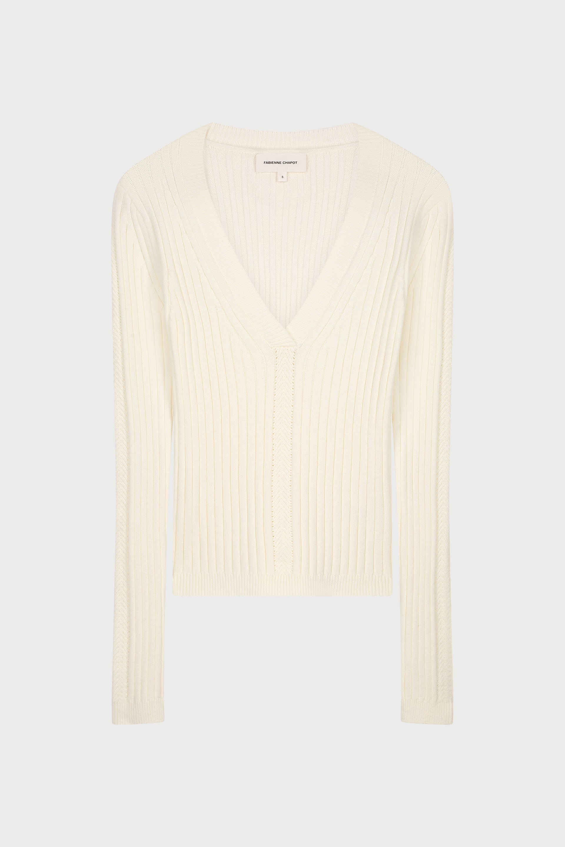 Vesta Pullover | Cosy White