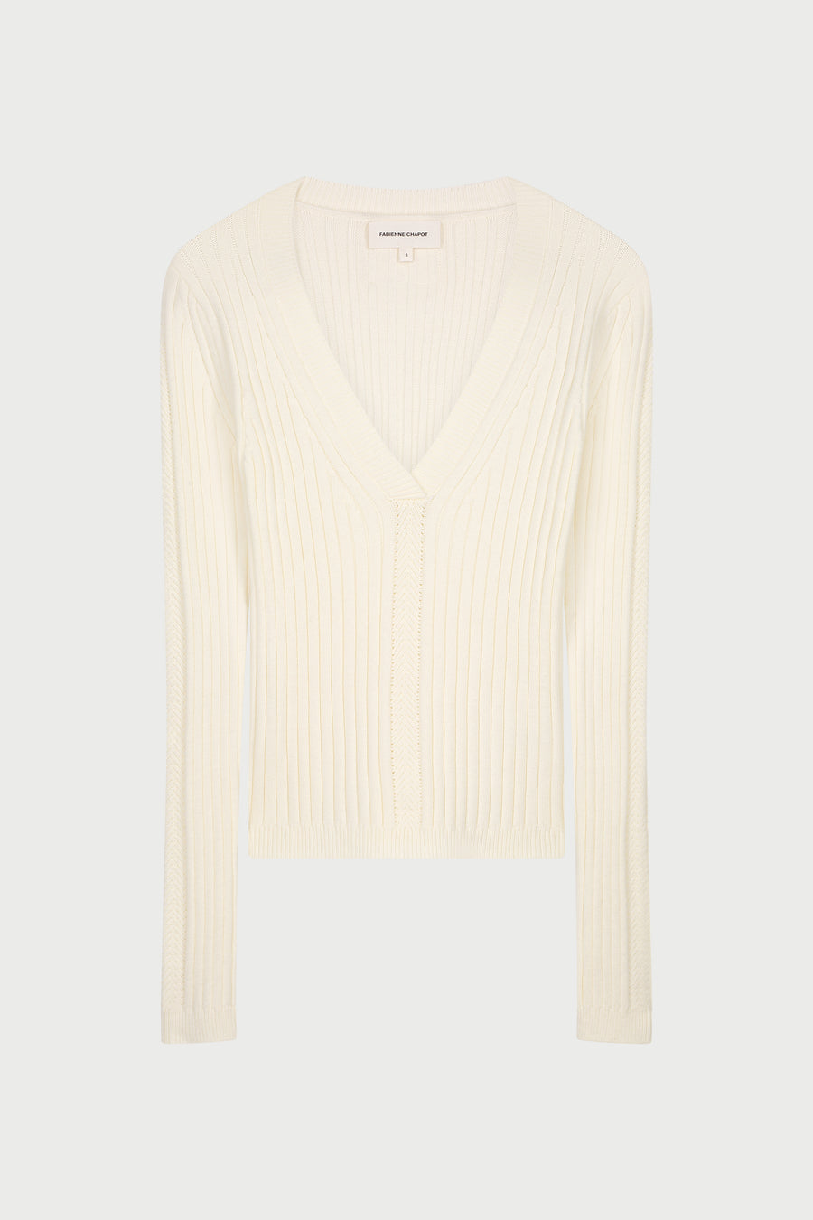 Vesta Pullover | Cosy White