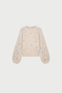Lidia Pullover | Oatmeal Melange