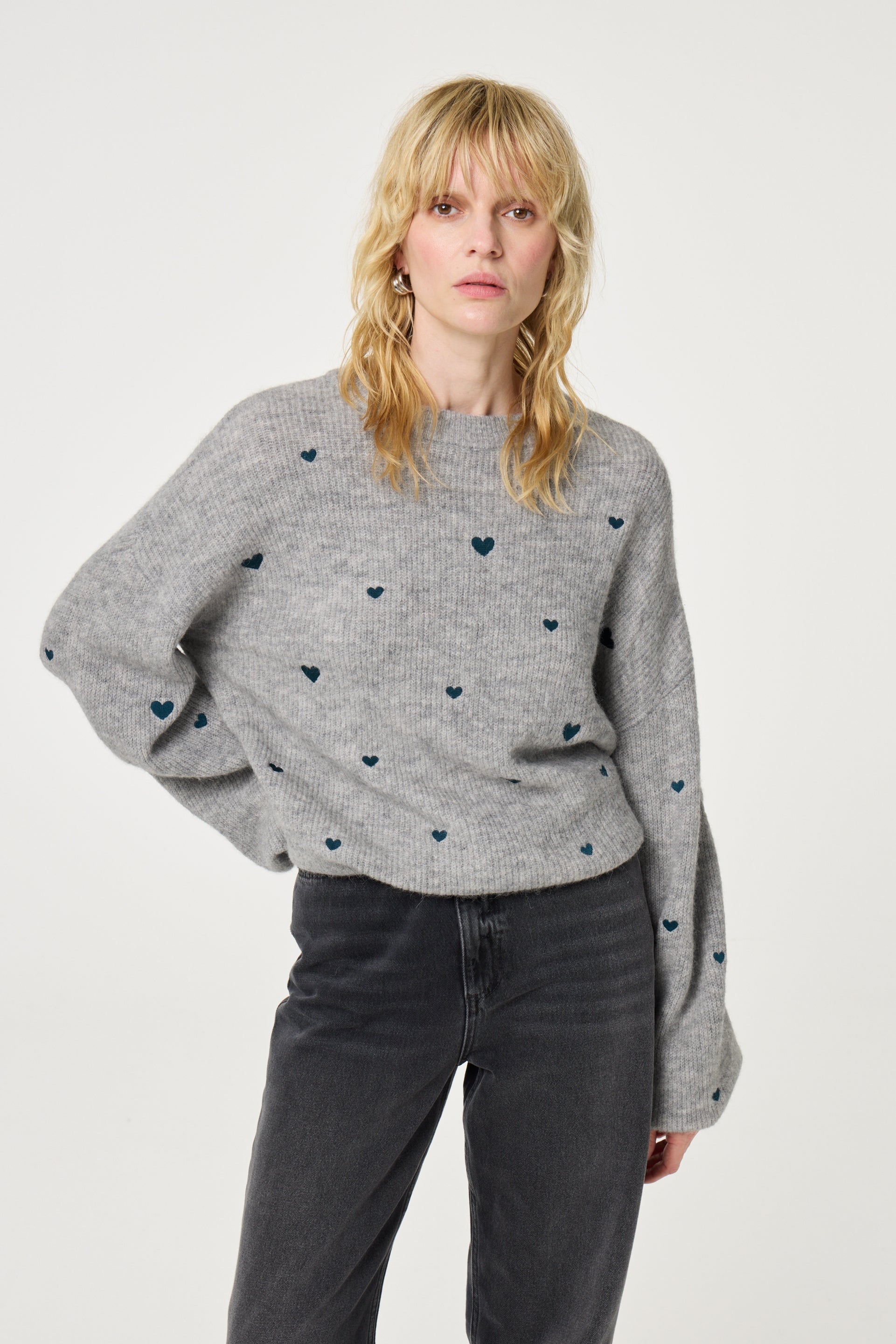Lidia Pullover | Grey Melange