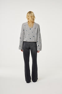 Lidia Pullover | Grey Melange