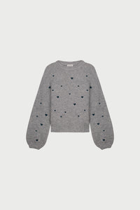 Lidia Pullover | Grey Melange