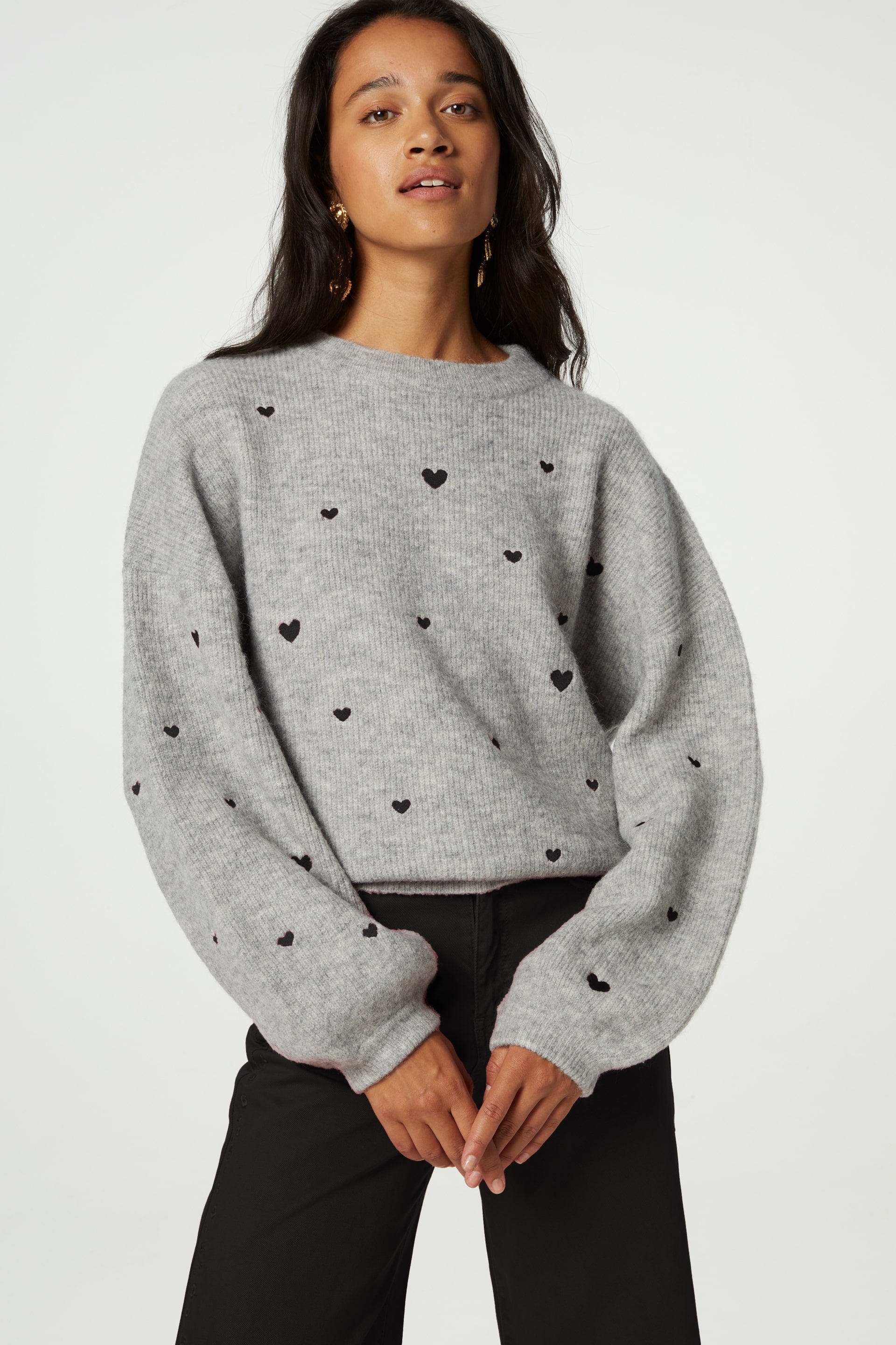 Lidia Pullover | Grey Melange
