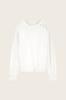 Molly Cuff Pullover | Cosy White