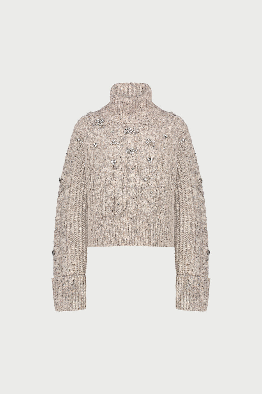 Jules Pullover | Dark Oatmeal Melange