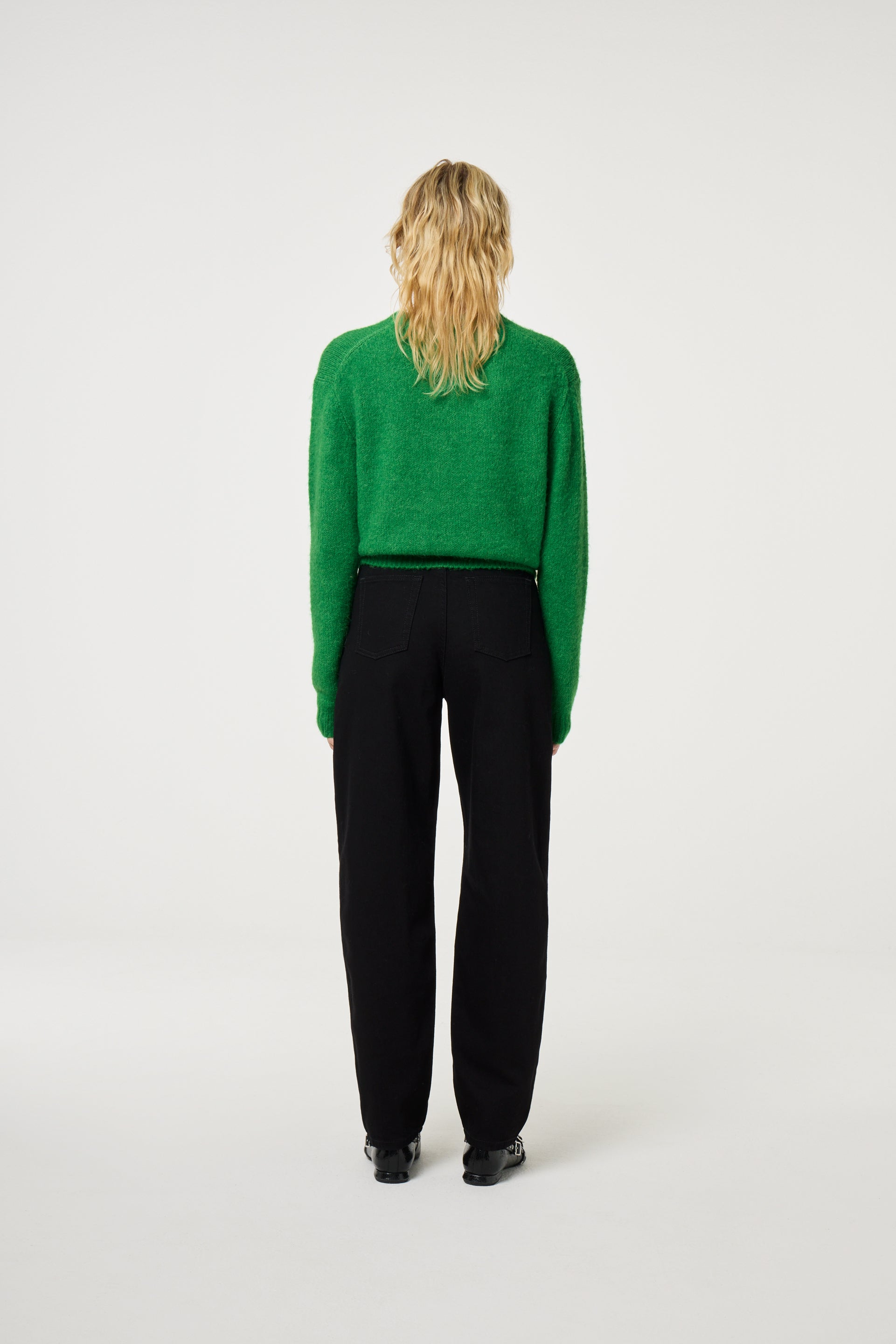 Jetta Pullover | Green Glimmer