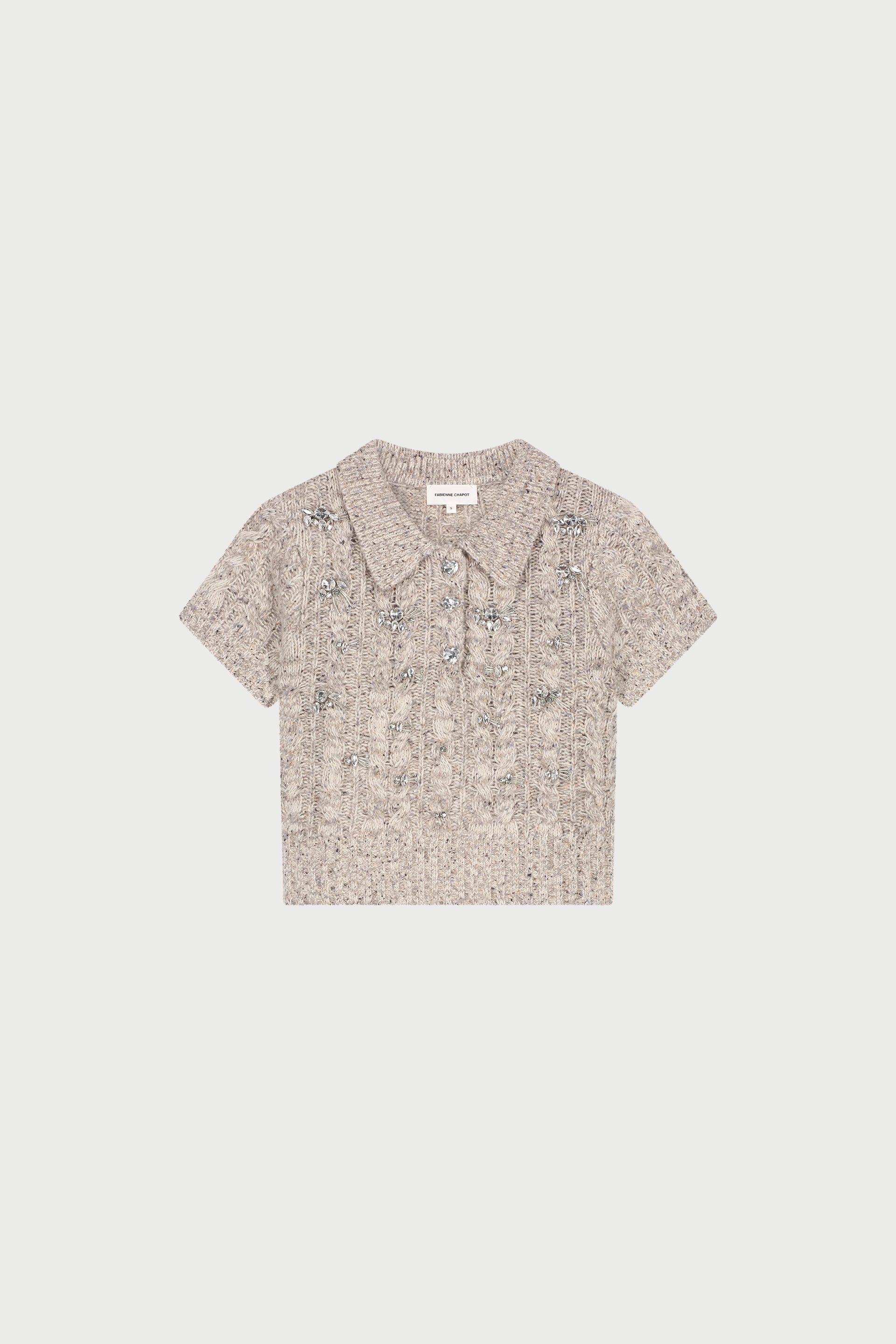 Fenna Pullover | Dark Oatmeal Melange