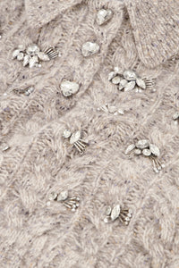 Fenna Pullover | Dark Oatmeal Melange