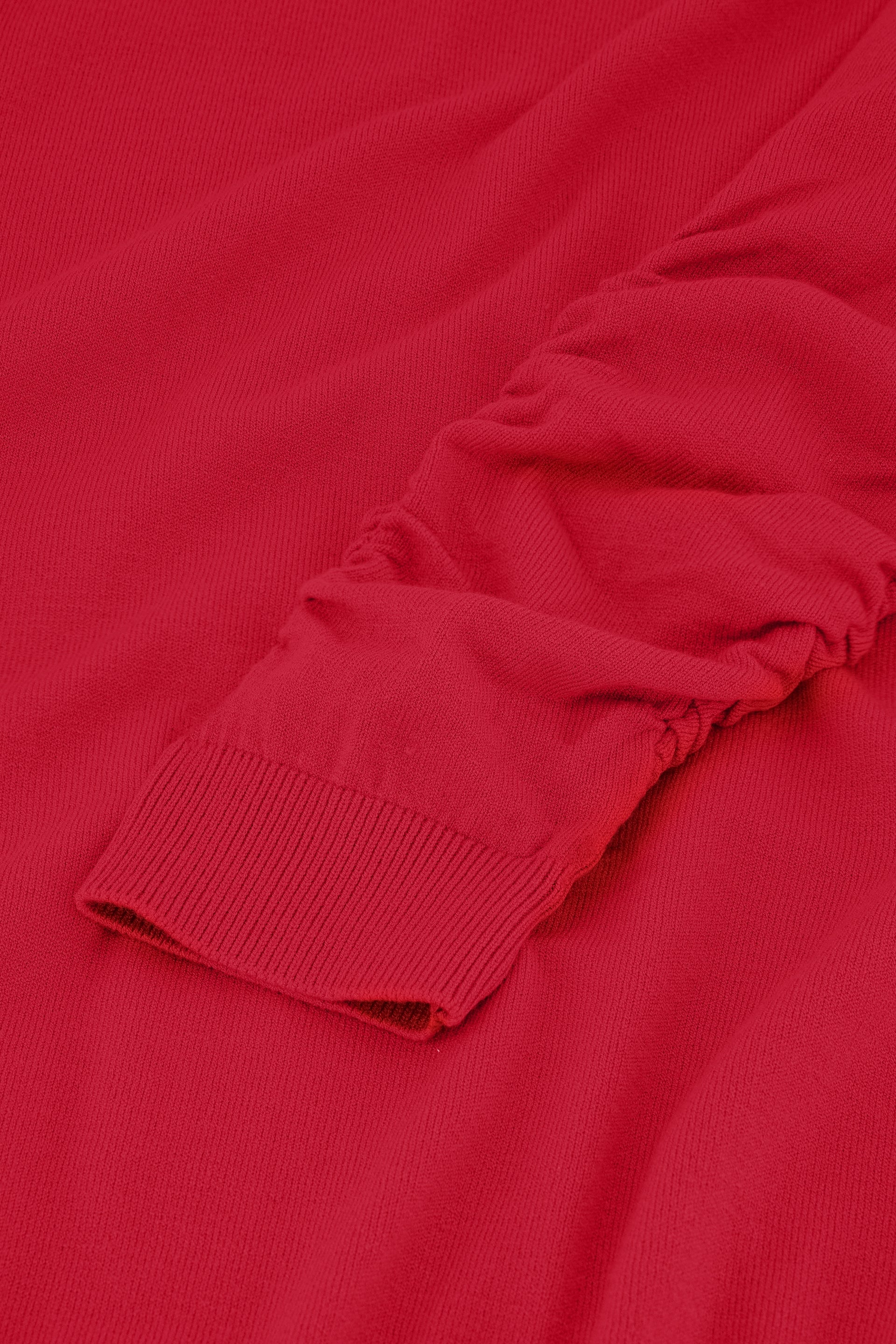 Molly Scrunch Pullover | Disco Red