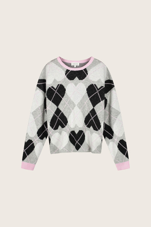 Jamie Pullover | Grey/Black