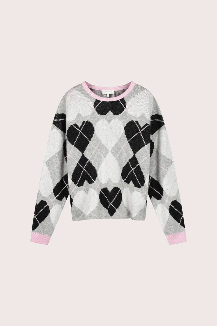 Jamie Pullover | Grey/Black