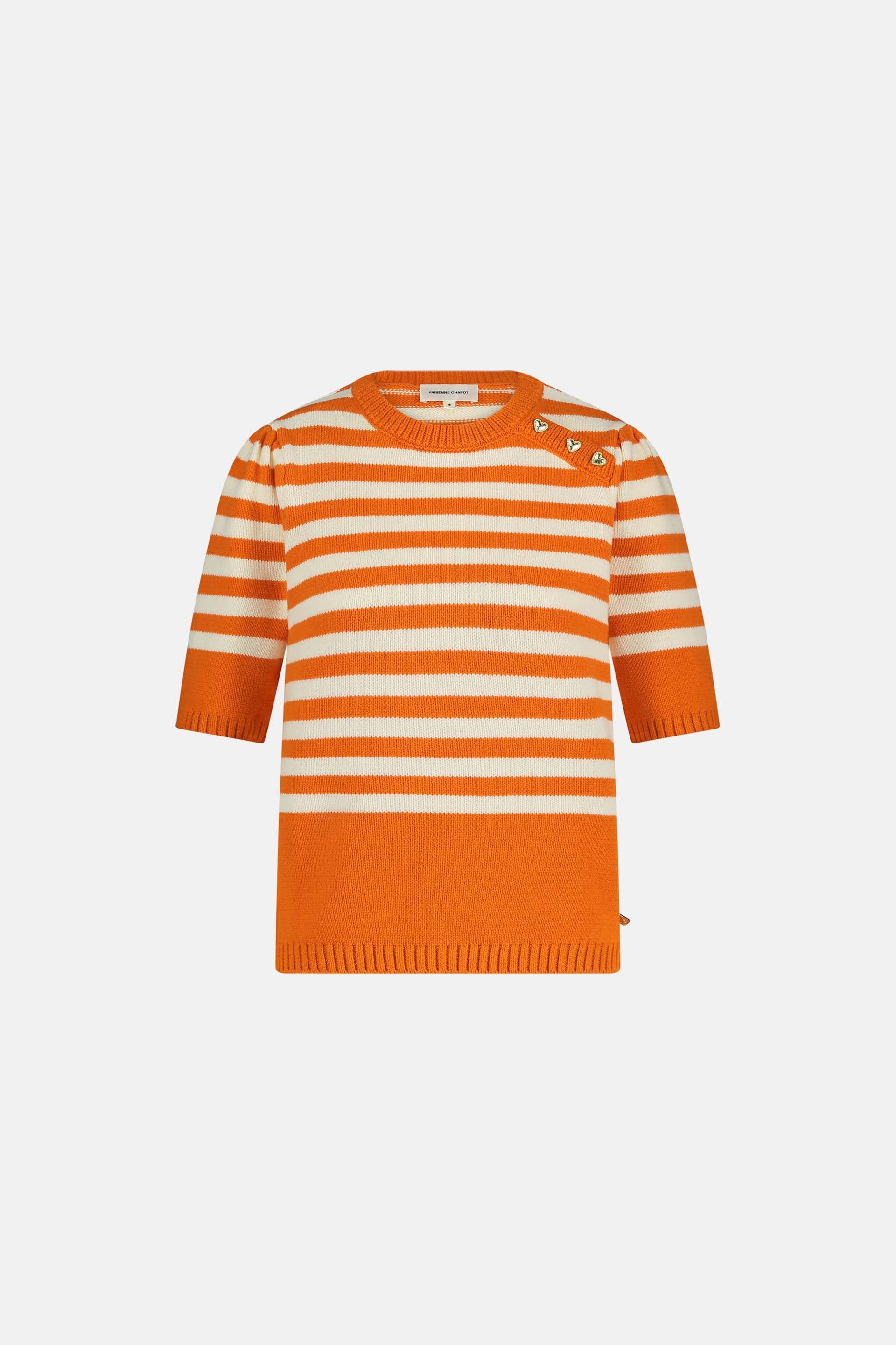 Stine Pullover | Tangerine