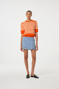 Stine Pullover | Tangerine