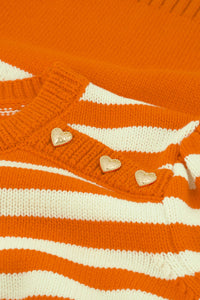 Stine Pullover | Tangerine