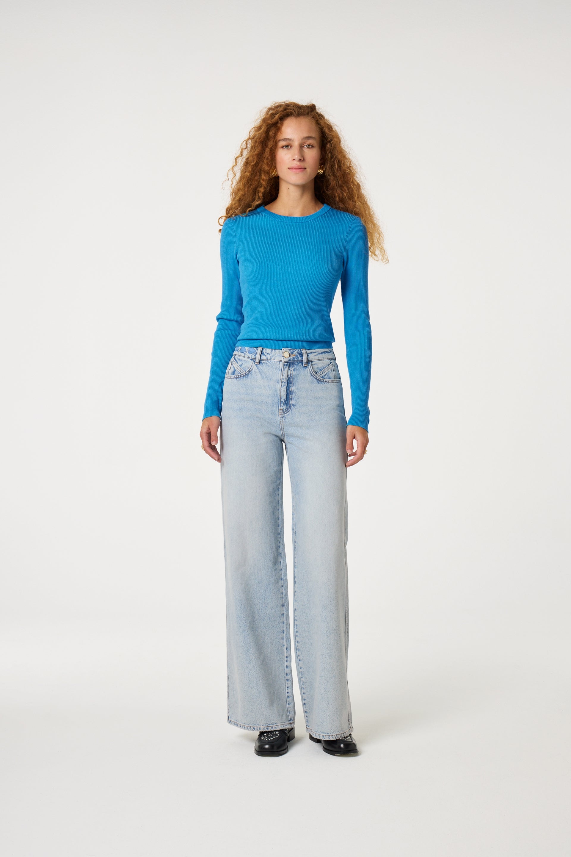 Gillian Pullover | Blue Lily