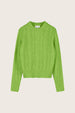 Cable Pullover | Greenery