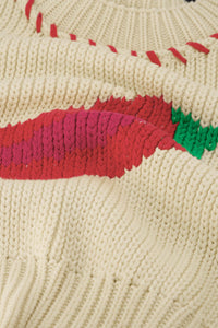 Viola Pullover | Warm White