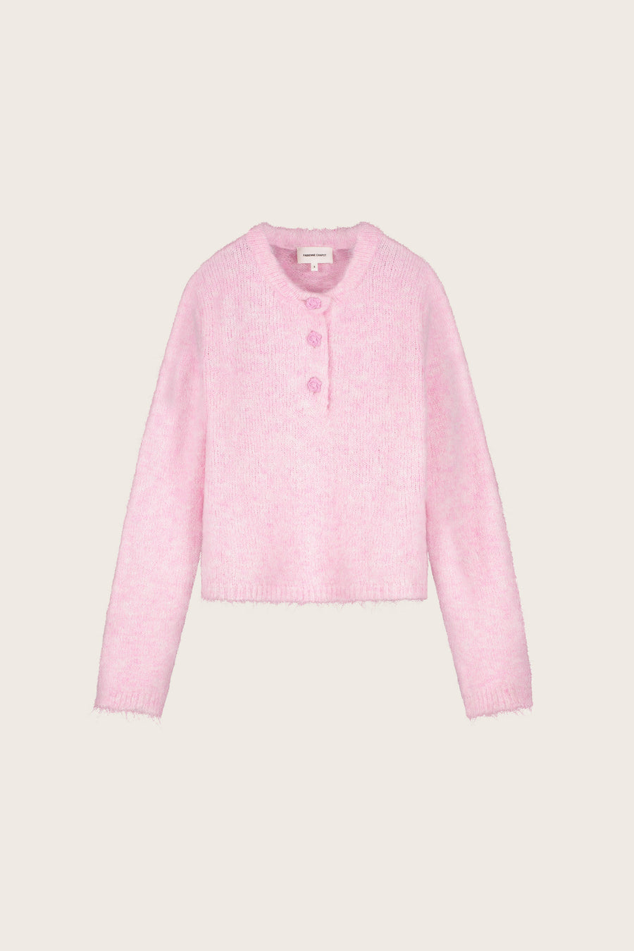 Coco Pullover LS | Pink Rose
