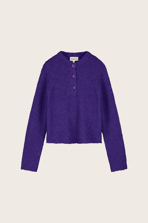 Coco Pullover LS | Deep Purple