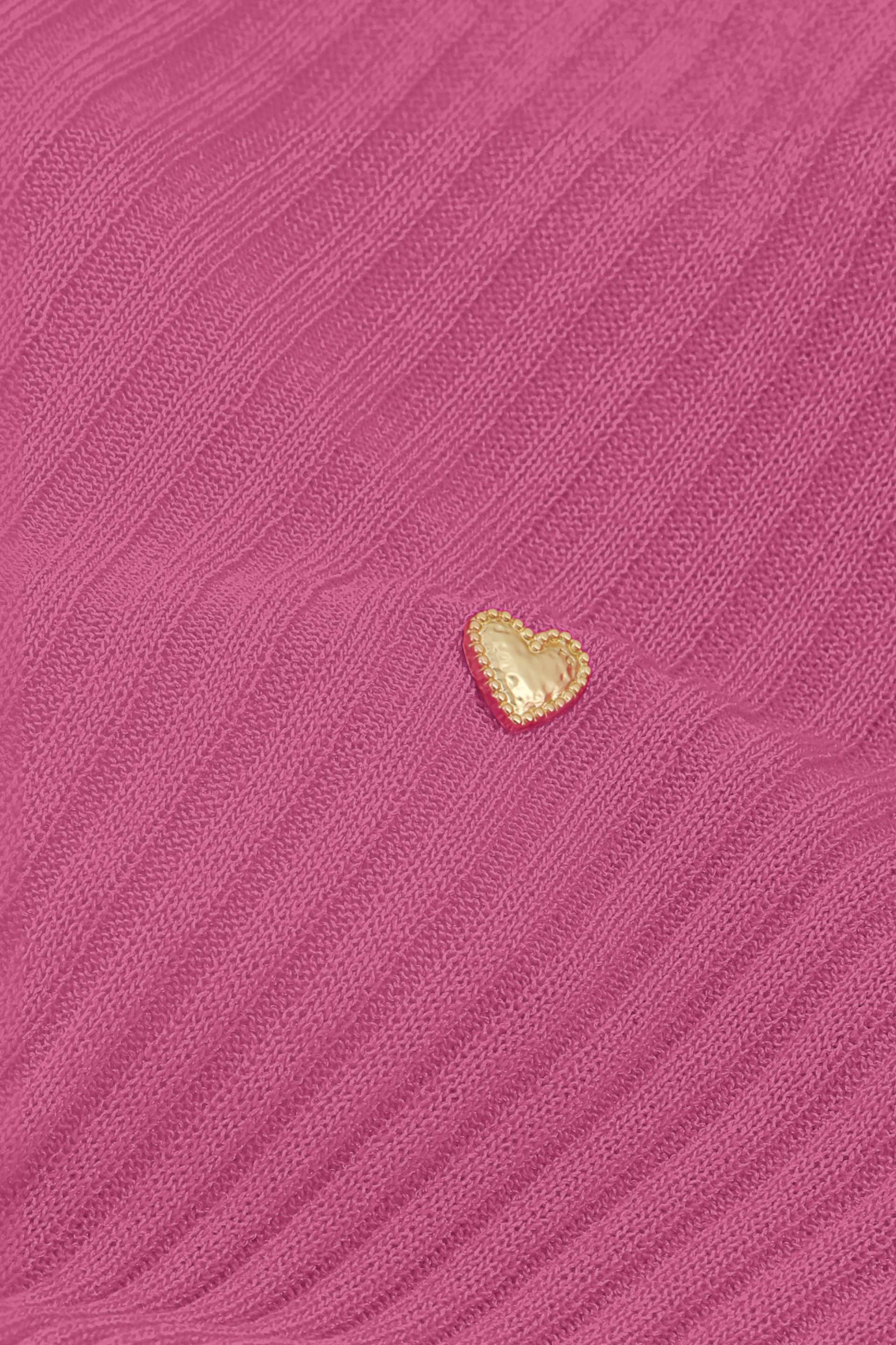 Gemma  Pullover | Pink Darling