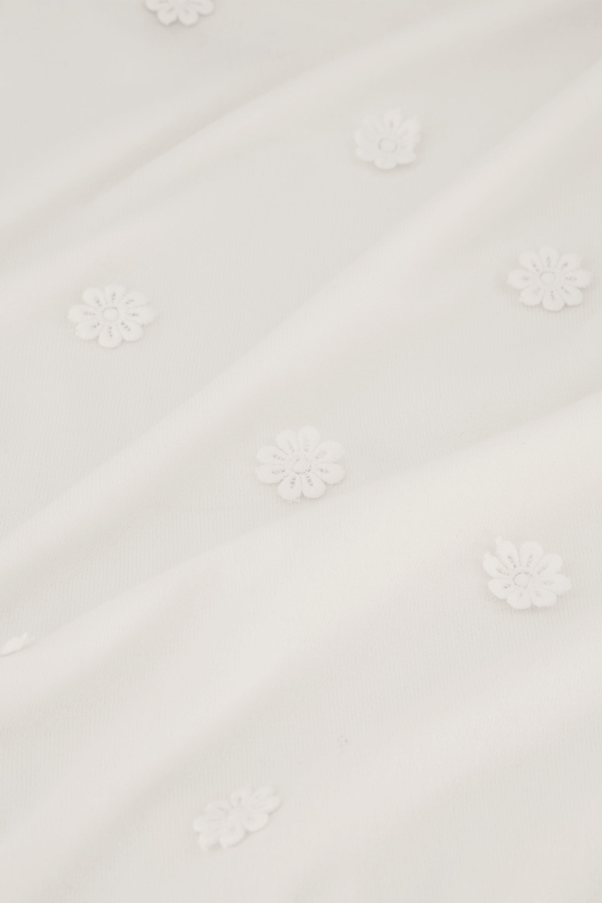 Hilly Patch Pullover | Cream White