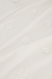 Hilly Patch Pullover | Cream White