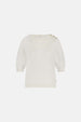 Molly Short Sleeve Pullover | Cosy White