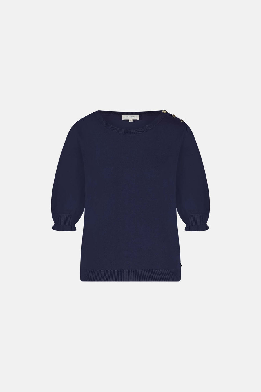 Molly Short Sleeve Pullover | After Midnight Blue