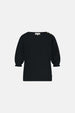 Molly Short Sleeve Pullover | Black